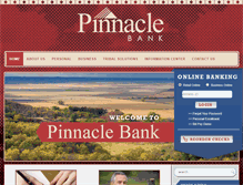 Tablet Screenshot of bankpinnacle.us